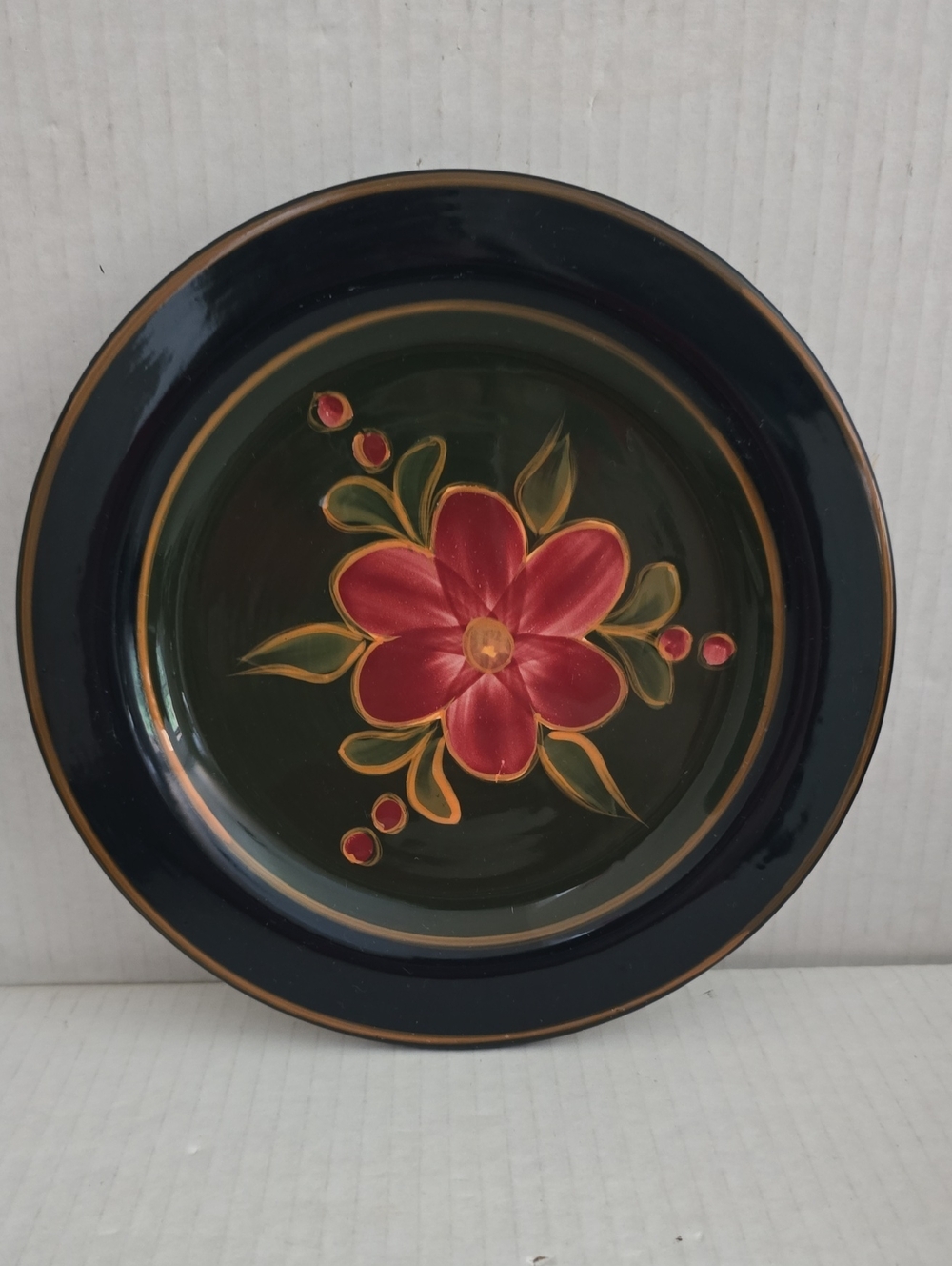 2002 Jim Shore Heartwood Creek Salad Plate